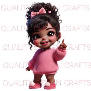 Bambini Inverno Natale Ragazza Nera Magia Melanina Donna Nera PNG Afro Moda ragazza Afroamericana clipart Planner Maglietta Tumbler Sublimazione