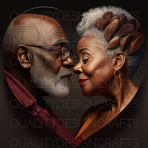 Re nero e regina Bella Amore nero Magia Melanina Nero PNG Moda Clipart afroamericana PNG Planner Tshirt Tumbler Sublimazione