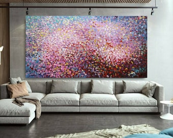 100cm x 200cm Original XXL Acryl Gemälde großes Bild Leinwand Canvas Art Oversize Handpaint Acrylbild Leinwand Abstrakt Abstract 363