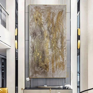 100 cm x 200 cm Original XXL Acrylic Painting Large Picture Canvas Art Oversize Handpaint Acrylic Painting Canvas Abstract Abstract 252
