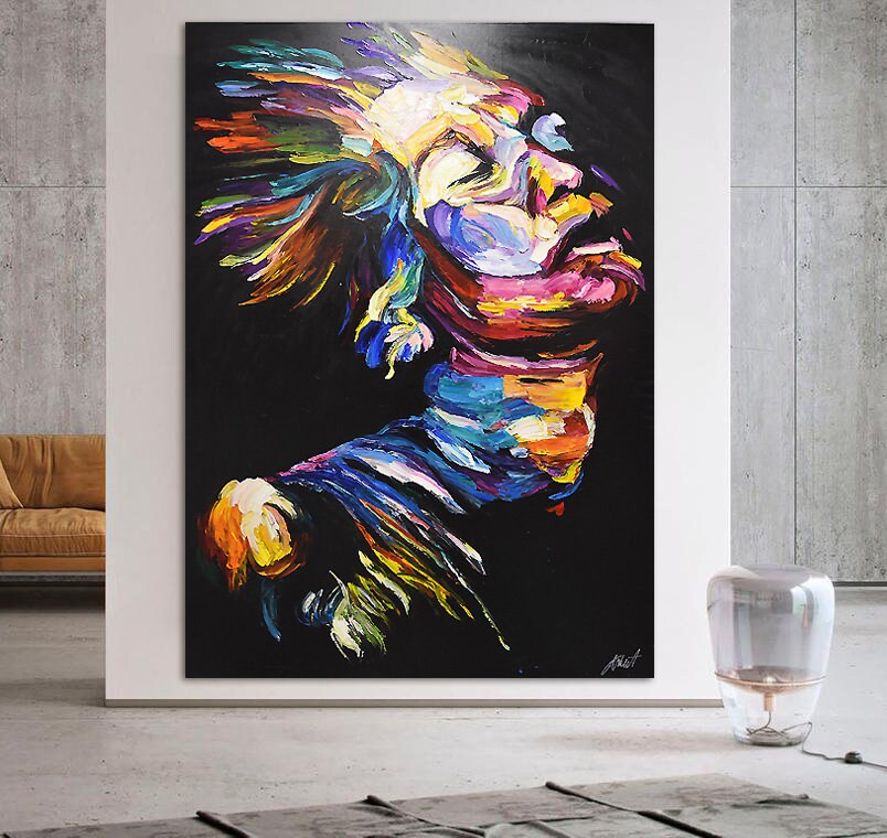 アート・デザイン・音楽 Painting size A4 (24 cm x 33 cm ) Amazon.com: Inspirational Wall Art Painting Music Theme