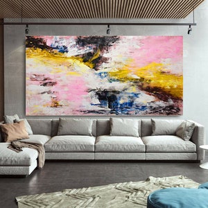 100cm x 200cm Original XXL Acrylic Painting Large Canvas Canvas Canvas Art Oversize Handpaint Acrylic Canvas Abstract Abstract 34