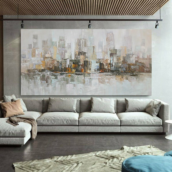 100cm x 200cm Original XXL Acryl Gemälde großes Bild Leinwand Canvas Art Oversize Handpaint Acrylbild Leinwand Abstrakt Abstract 401