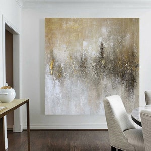 150 cm x 150 cm original XXL acrylic painting large picture art colorful hand-painted abstract 137