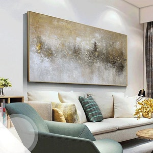 100 cm x 200 cm Original XXL Acrylic Painting Large Picture Canvas Art Oversize Handpaint Acrylic Painting Canvas Abstract 25