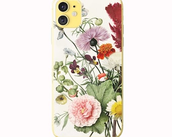 Beautiful Botanical Floral Bouquet iPhone Case from Tiny Quail