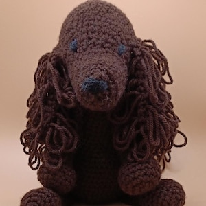 Shelby the Boykin Spaniel Amigurumi handmade soft crochet toy