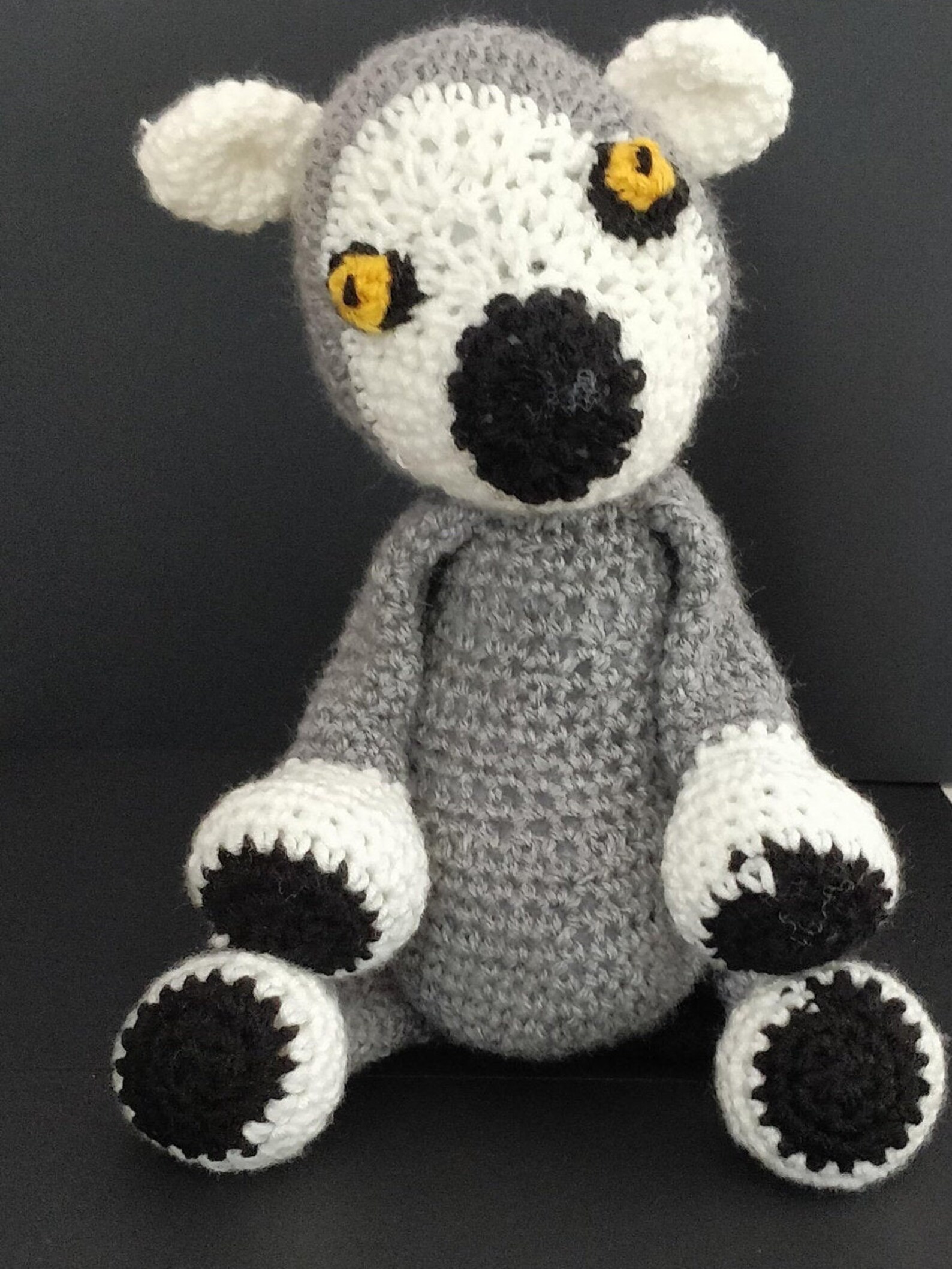 Morris the Ring Tailed Lemur Amigurumi handgemachtes weiches Etsy