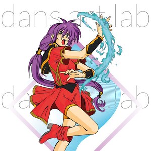 Anime Magic Girl Fighting Pose A4 Print Etsy Search, discover and share your favorite anime fights gifs. anime magic girl fighting pose a4 print