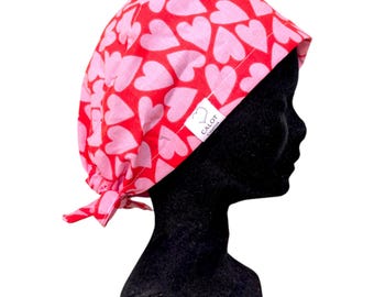 Heart block cap / neck warmer / surgery / nurse / healthcare staff / nursing assistant / dentist / midwife / badge holder