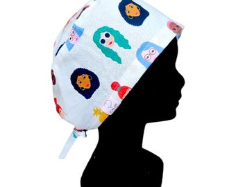 Surgical cap for operating room / surgeon / nurse / healthcare staff / nursing assistant / dentist / midwife / veterinarian / hospital / surgical cap