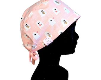 Surgical cap for operating room / surgeon / nurse / healthcare staff / nursing assistant / dentist / midwife / veterinarian / hospital / nurse's cap