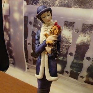 Giuseppe armani lady with dog - Etsy 日本