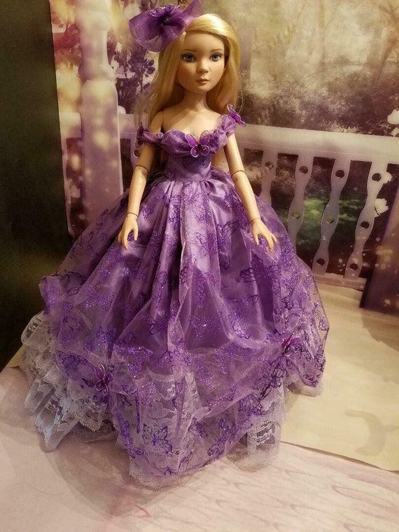 Ellowyne Doll Dressed in a Purple 