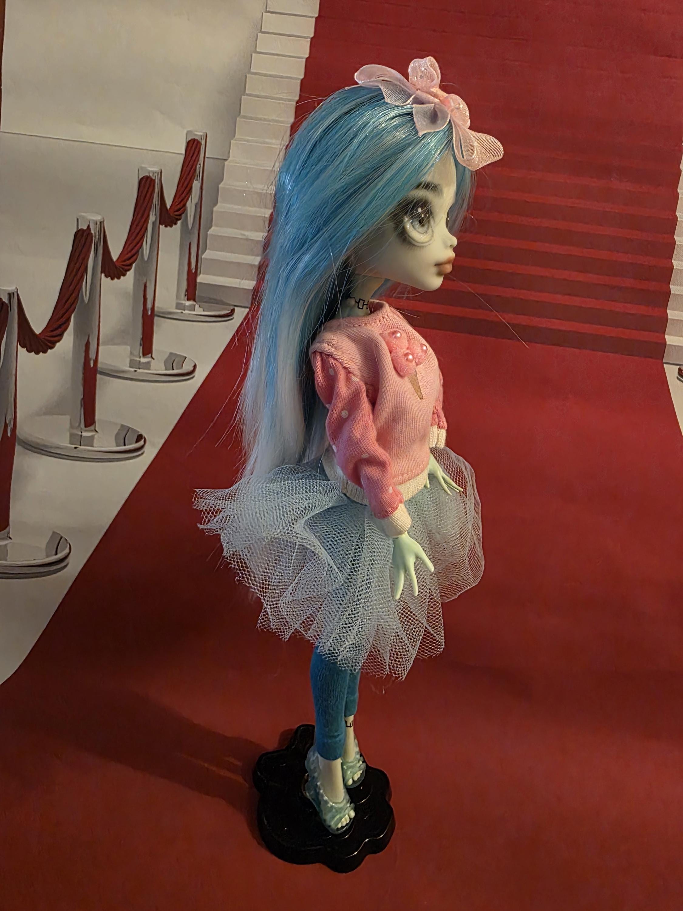 Ooak Repaint Monster High Doll - Etsy