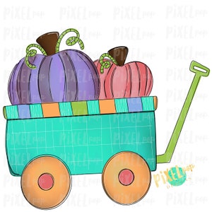 Pompoenenwagen paarse patch sublimatie, png | Handgetekend sublimatieontwerp | Sublimatie-png | Digitale download | Afdrukbaar kunstwerk | Kunst: