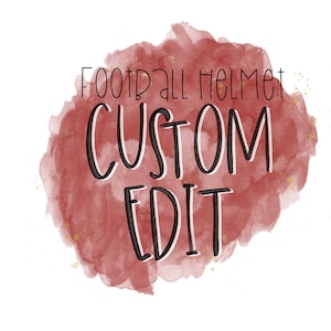 Fußball-Helm - Custom Design Tweak