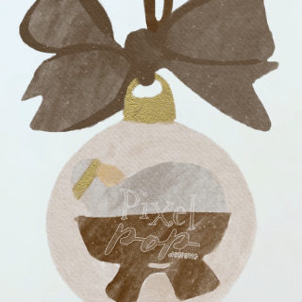 Nativity Ornaments Printable - Etsy