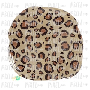 Leopard Watercolor Circle Smudge Background Sublimation PNG | Design | Hand Painted Art | Digital Download | Printable | Digital Element