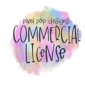 Pixel Pop Designs Kommerzielle Lizenz