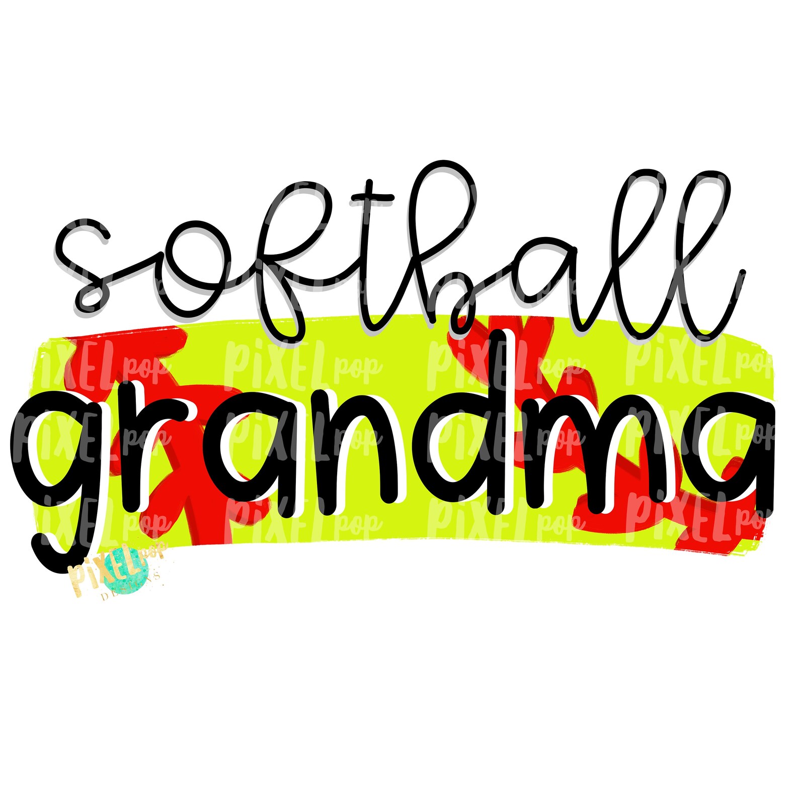 Softball Supporter Names Design Bundle Softball Mom Etsy