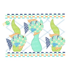 Faux Smock PNG Fish Boy Sublimation Design | Hand Drawn | Sublimation PNG | Digital Download | Printable Artwork | Press Art