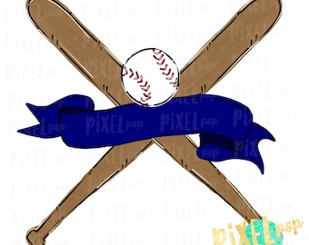 Baseball Bats Banner Sublimation Heat Transfer | Sublimation Design | Heat Transfer PNG | Digital Download | Printable Artwork | Clip Art