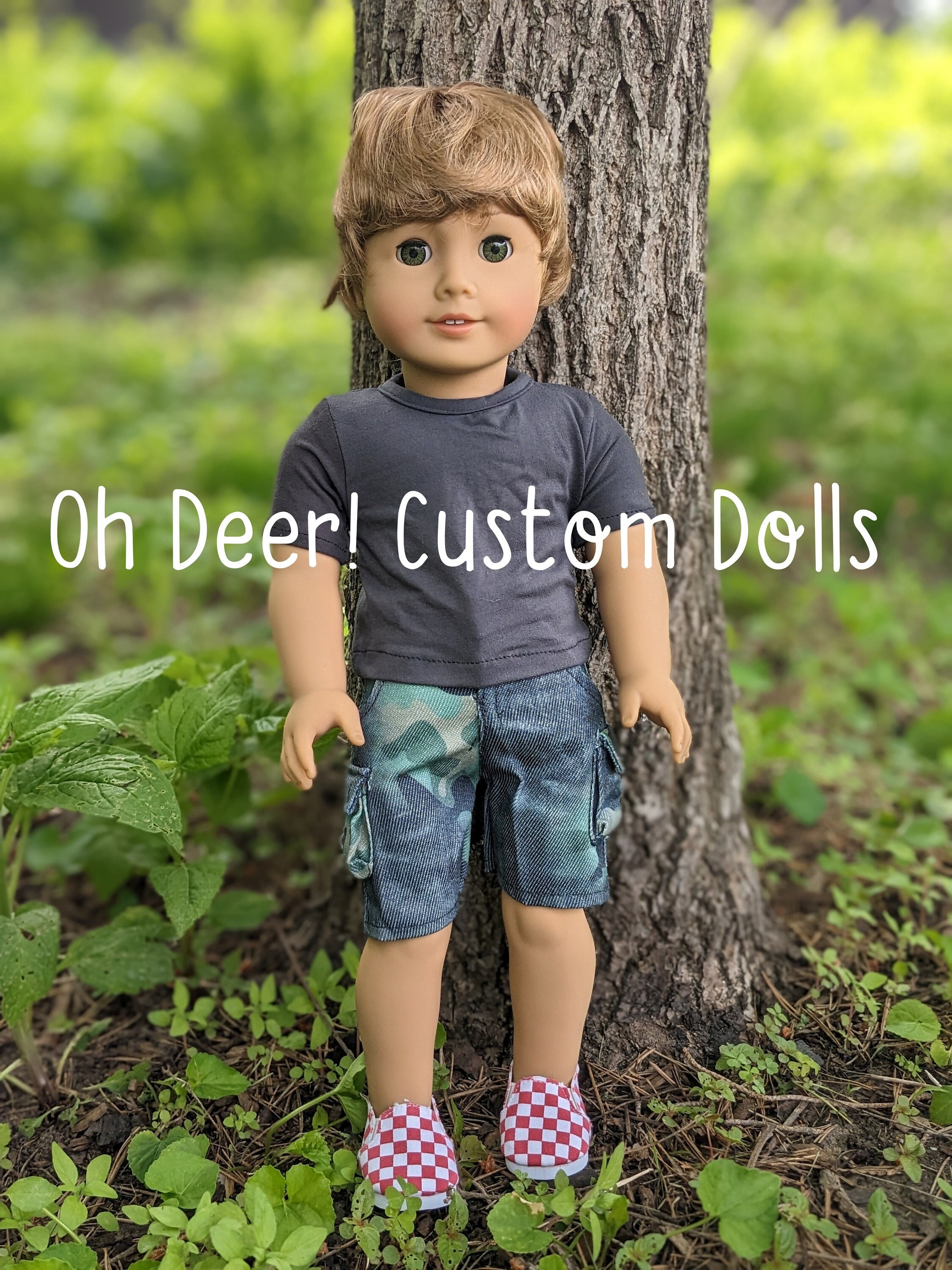 Custom Ag Boy Doll OOAK Custom American Girl Boy Doll Isaac