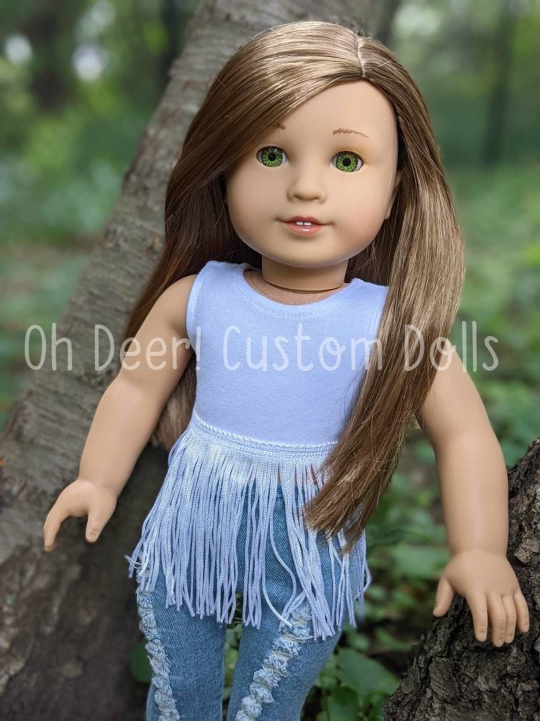 OOAK Custom American Girl Doll Jeena Golden Brown Hair - Etsy