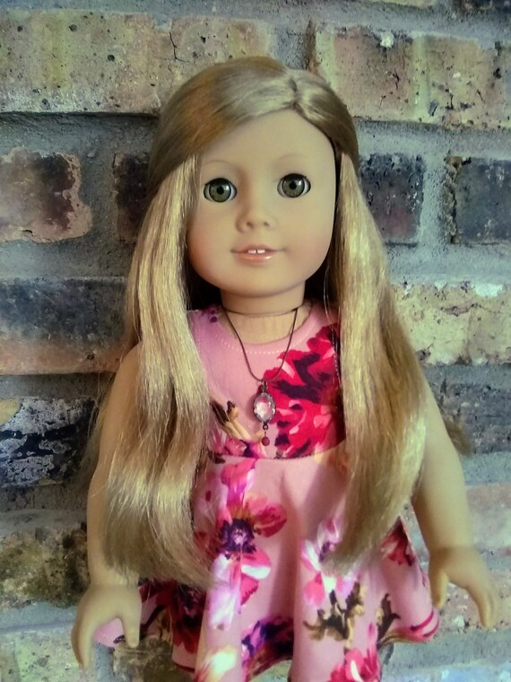 american girl doll blonde hair hazel eyes