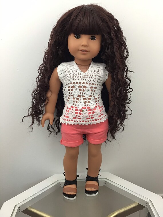 american girl doll blonde hair hazel eyes