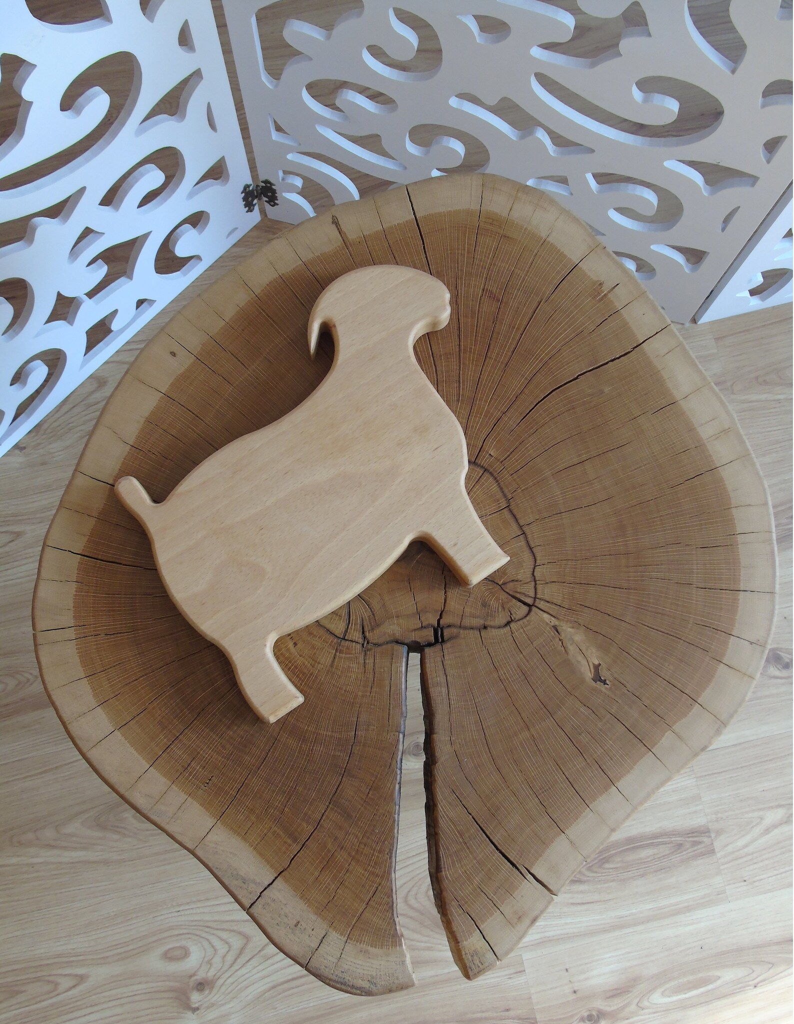Wood Goat, Art Cutting Board, Serving Tray, Serving Board Etsy