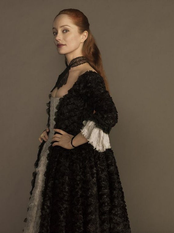 MADE TO ORDER Geillis Duncan Raven Dress, Outlander Series
