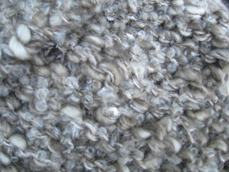 bronze green ecru and beige Outlander-inspired wool snood