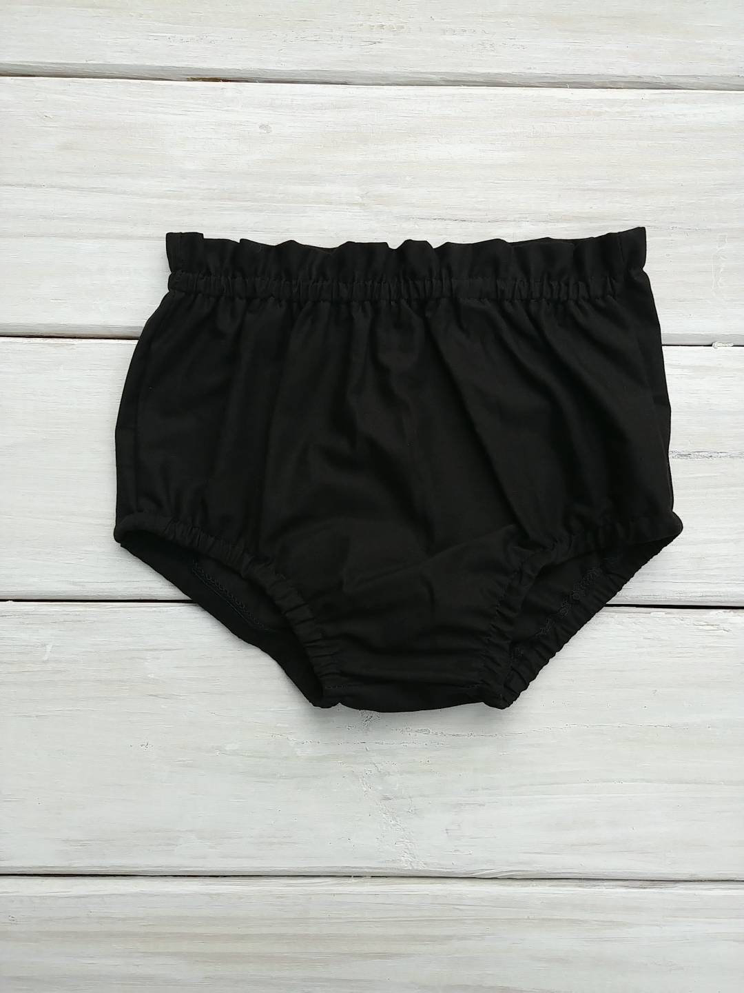 Black baby bloomers paper bag bloomers black bummies high Etsy