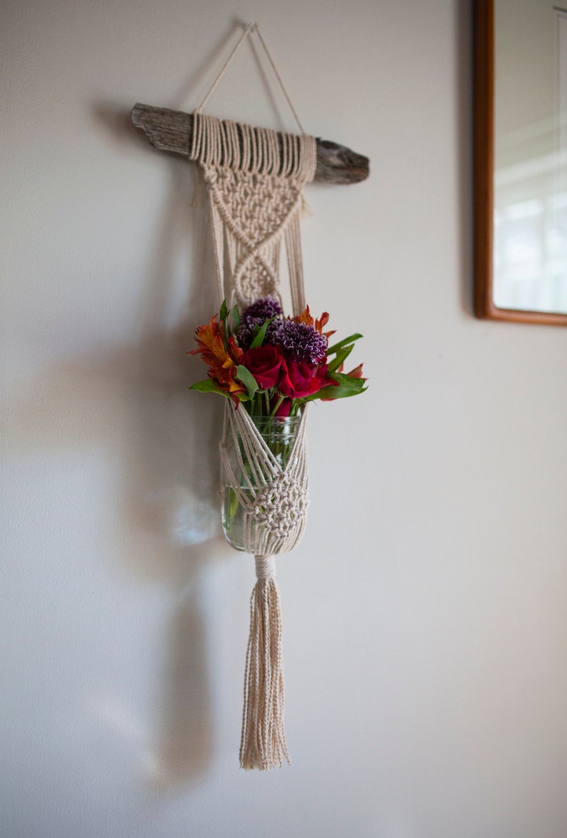 Macrame PATTERN, Macrame Wall Hanging Plant Holder, DIY Pattern, PDF Pattern, How to tutorial image 3