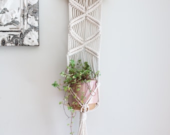 Double X DIY Macrame Plant Hanger Kit, DIY Macrame Kit, Plant Hanger Kit, Macrame Kit