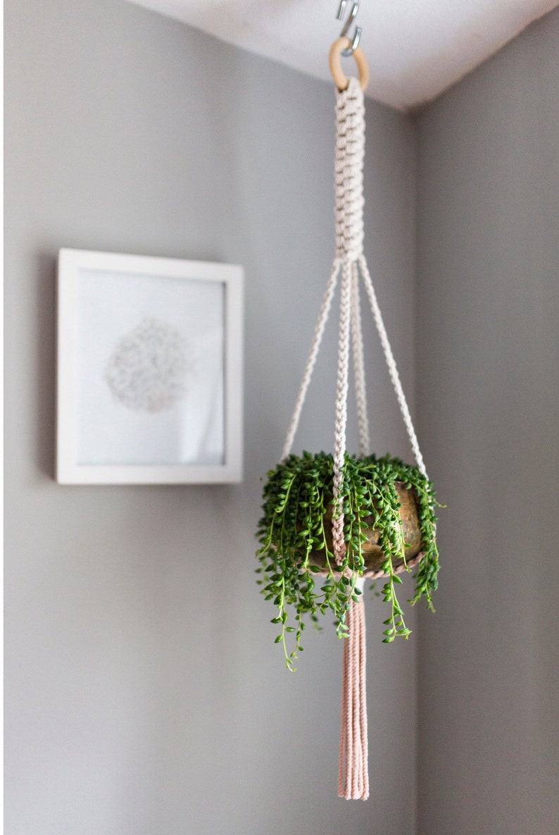 Indoor Macrame Plant Hanger Macrame Plant Hanger