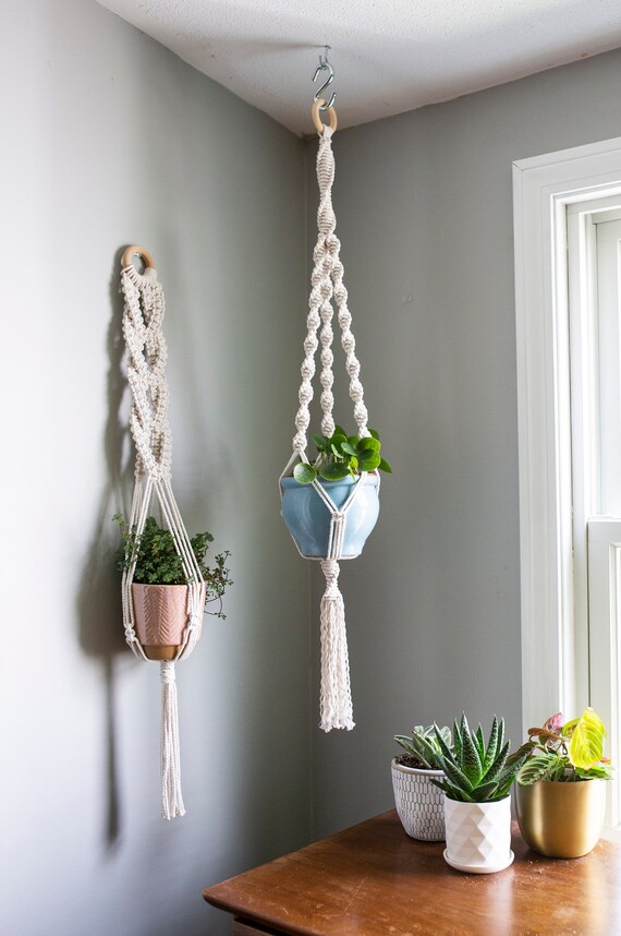 Macrame Plant Hanger Indoor Plant Hanger