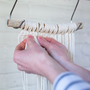 DIY Macrame Plant Hanger Kit, DIY Macrame Kit, Plant Hanger Kit, Macrame Kit image 6