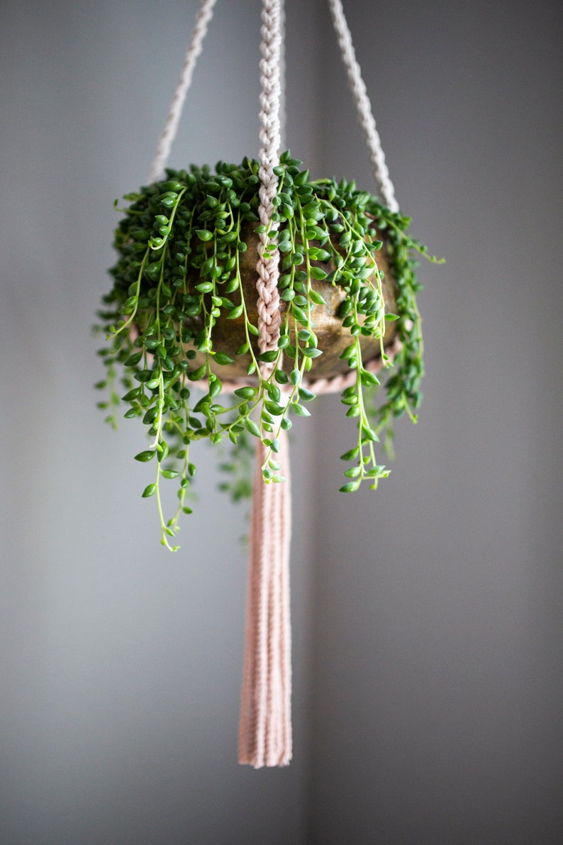Indoor Macrame Plant Hanger Macrame Plant Hanger