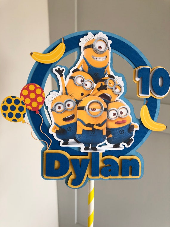 Paper &amp; Party Supplies Party Décor Minions Party Theme Minions Cake ...