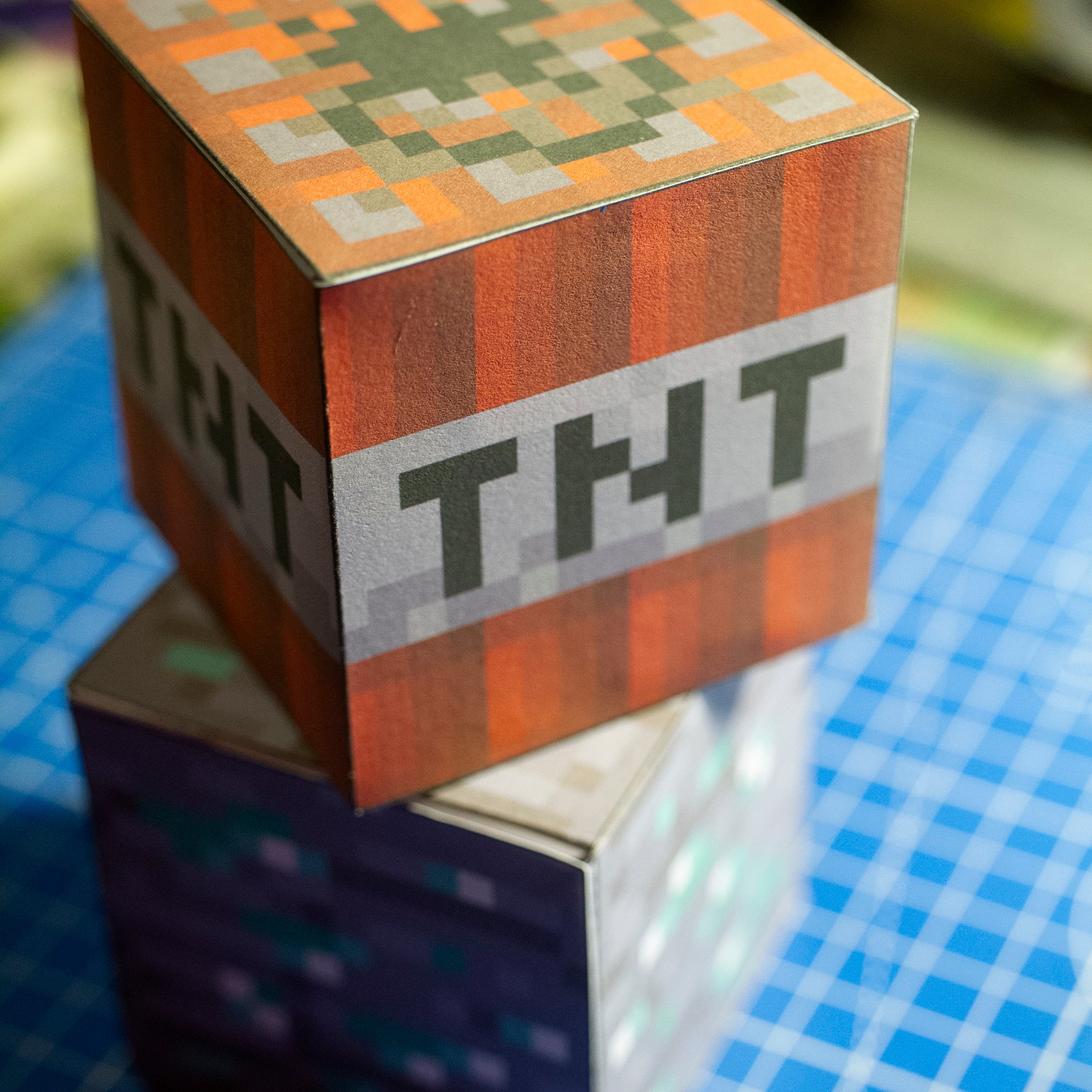 Minecraft Texture Cube Set - 12 Sheets