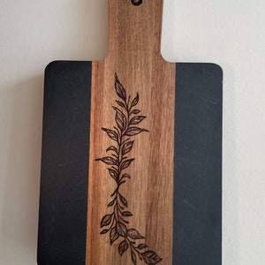 Acacia & Slate Serving/Cutting Board