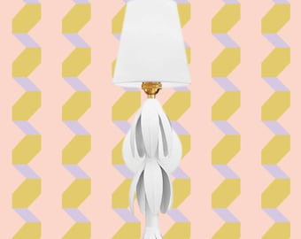Custom Color Pagoda Sconce - Enameled Metal, Chic Lighting