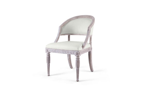 Gustavian tub chair deals