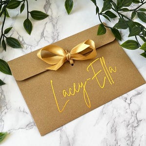Personalised Name Money Envelopes, Gift Envelopes, Cash Envelope Birthday, Voucher Envelopes, Gift Card Holder, Money Holder, Money Wallet