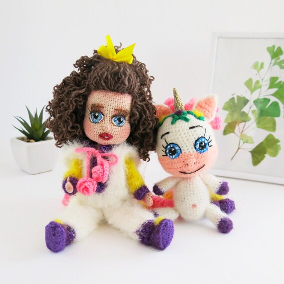 cute unicorn doll