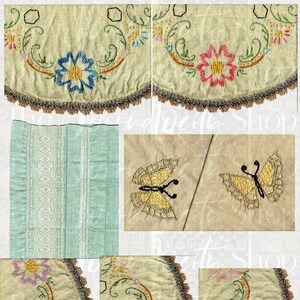 Vintage Linens INSTANT Digital Download