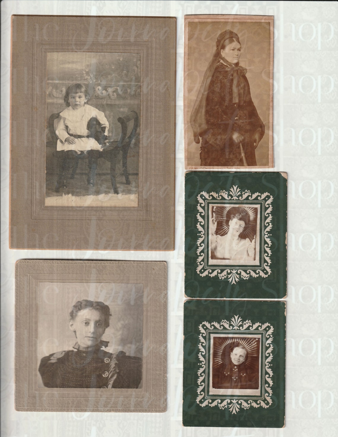 Antique Cards INSTANT Digital Download Old Photos Etsy UK
